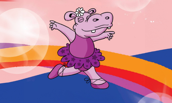 Hipopótamo, bailarina, padrões e felicidade são tema de livro infantil ...